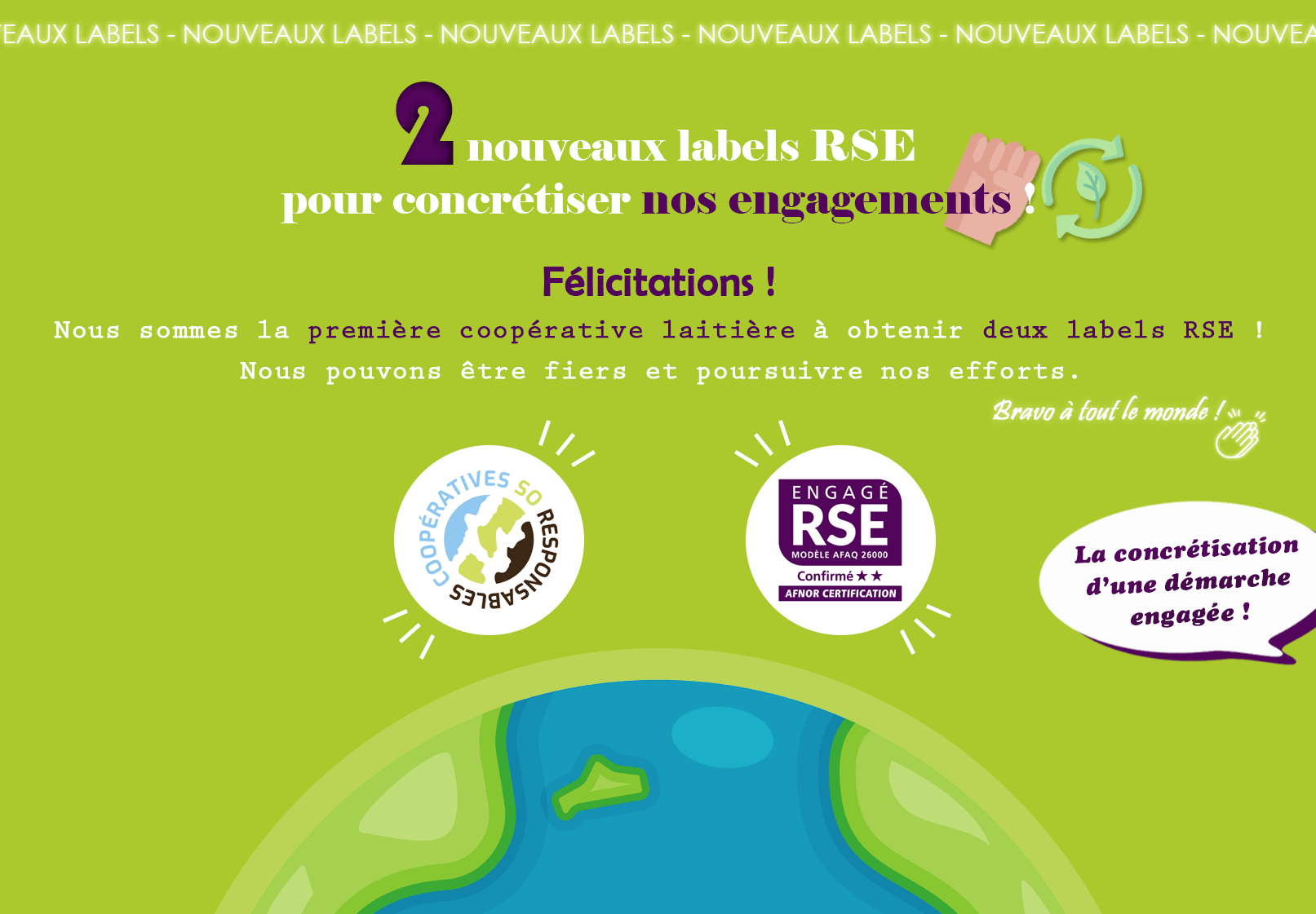 Labels RSE engagements eco responsable