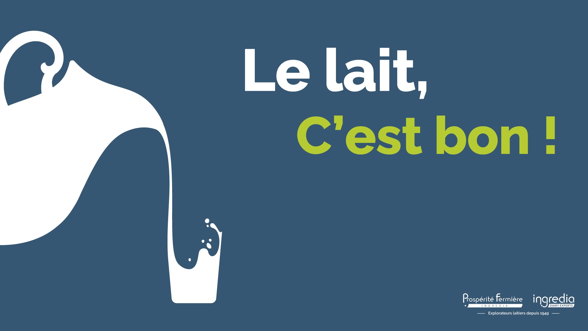 campagne bénéfices du lait